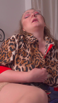 Leopard Print Stepmom Teases You with Her Big Juicy Ass - Humiliating Ass Worship JOI, Dirty Talk & Cum Countdown