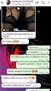 Chat calda con la mia insegnante per superare il suo corso - Nati sweet - natasha caseros