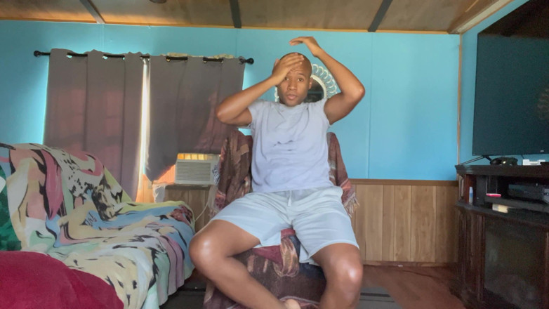 Karma Rainbow Smith D: Gray horny man