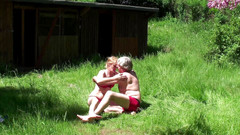 German amateur - 100% German hardcore videos: Mature people fucking outside
