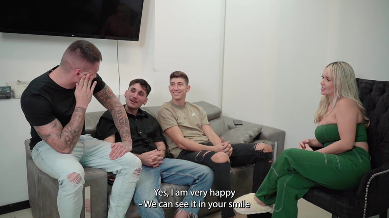 Brady Bud: Hot Foursome with Slutty Girlfriend Tatiana Alvarez and My Friends...