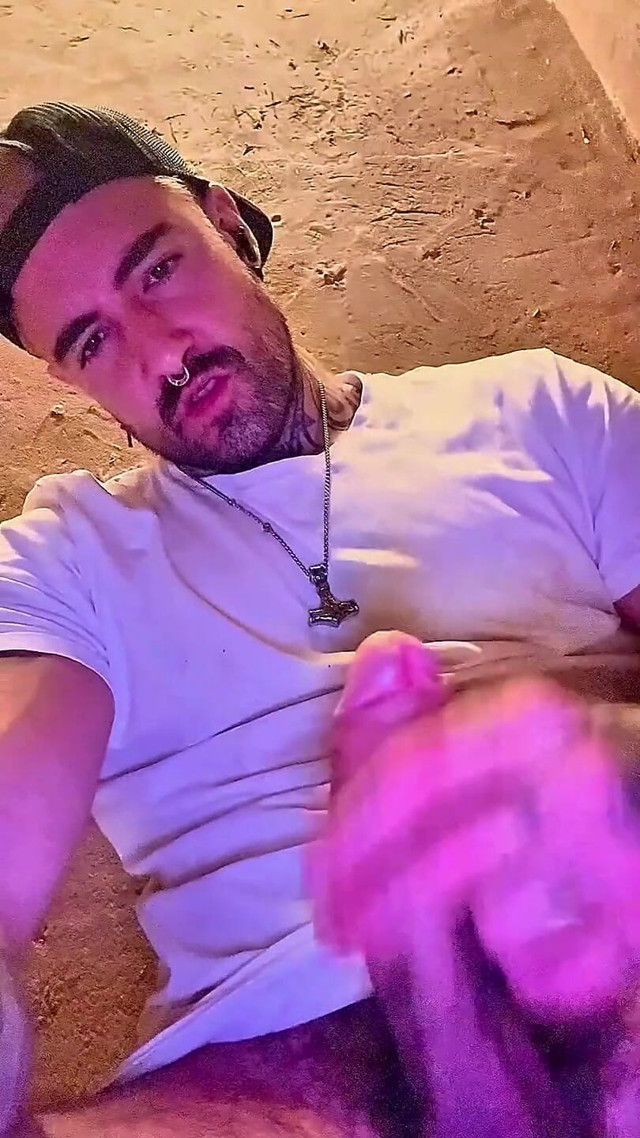 From Soft to Hard: Watch My Dick Grow on My New Break at Work in the Public Restrooms (Jack Spanish)