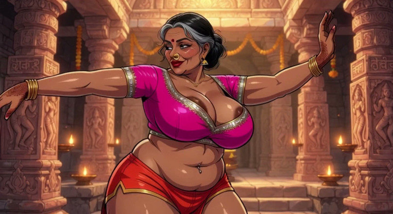 Huge Boobs: Seins énormes, animation indienne