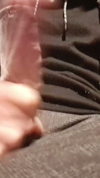 Flashing and Dripping Precum on a Public Bench