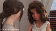 Agent Red Girl: Double Snuggle 2 - Amyiny velké přání epizoda 5 - Dvojitý péro Futanari a...