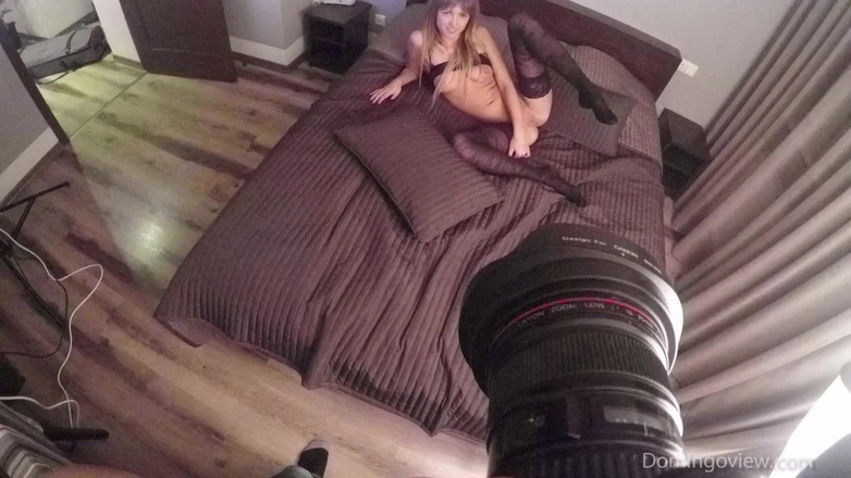 Domingo View: Olivia sessione fotografica dietro le quinte