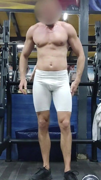 Workout and Cumming in the Shower