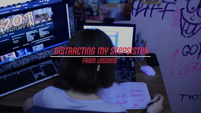 20th century of porn: Distracting step sister from cock lessons