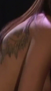 Watch While the Brunette Gives You a Small Bit of Striptease to Turn You on