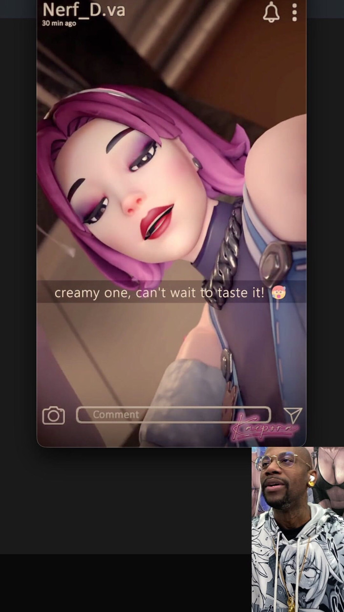 L6RD7BLU3 FUTA: Kiriko transgénero intenta entregar donas pero ella es masturbada y...