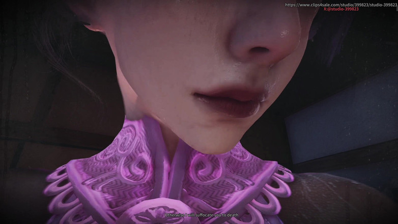 Asdfghjl2025: B027 Giantess își micșorează sclavul, pârțuri, stând pe față, Mirosuri, călcare,...