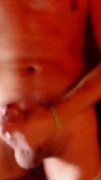 Jerking My Big Veiny Cock in the Ring