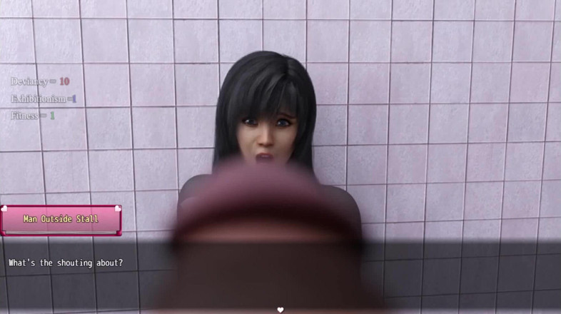 Dirty GamesXxX: Lisa: Glory Hole In College Toilet ep.17