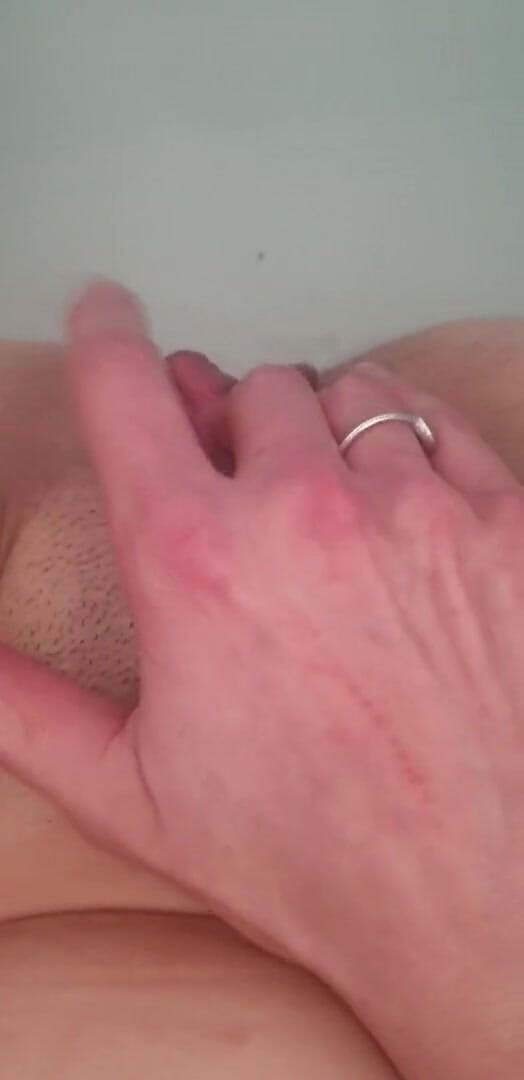 Wet and dirty: Bathroom relax for my pussy with dildo - closeup masturbation