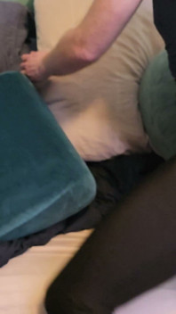 Me in Tight Nylon Pants Teasing My Ass