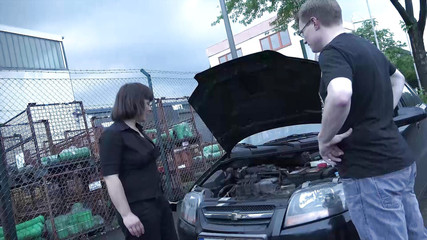 German amateur couples: Sexy brunetka z Německa tak miluje šukání