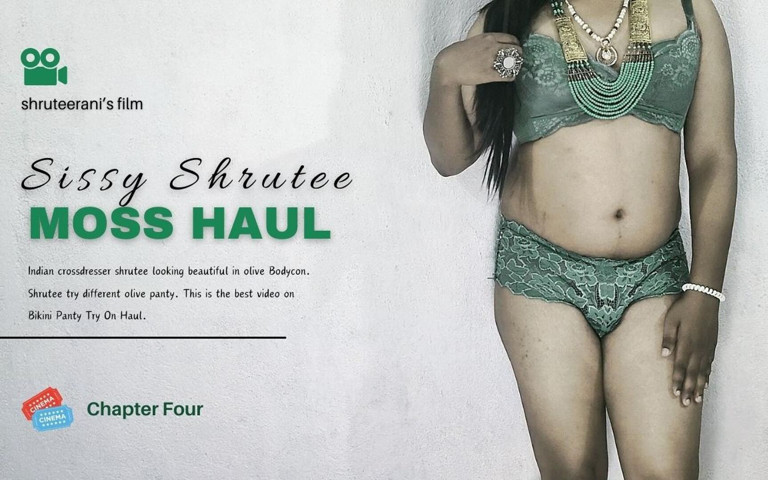 Sissy Shrutee Chapter 4 - Solo Indian Trans in Lingerie (Shruteerani)