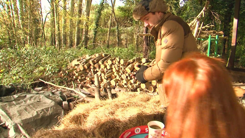 Family Fuckers: Sweet small titted redhead pounded outdoor and milked by her...