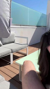 Roof Top Terrace Fucking with Suttin and Jmac