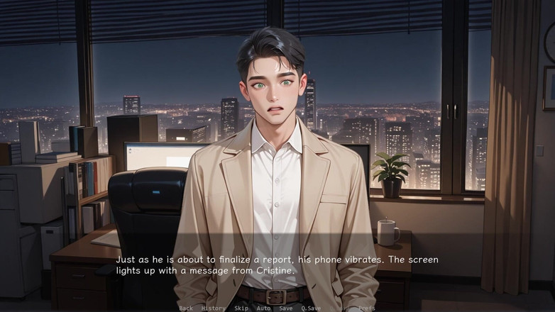 Studio-77: Cewek anime lagi asik mainin kontol pacarnya- ntr'ed sama gameplay...