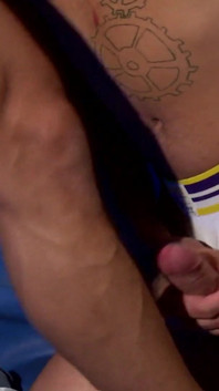 Bruno Bernal & Mickey Taylor, hot young tops in action on the floor