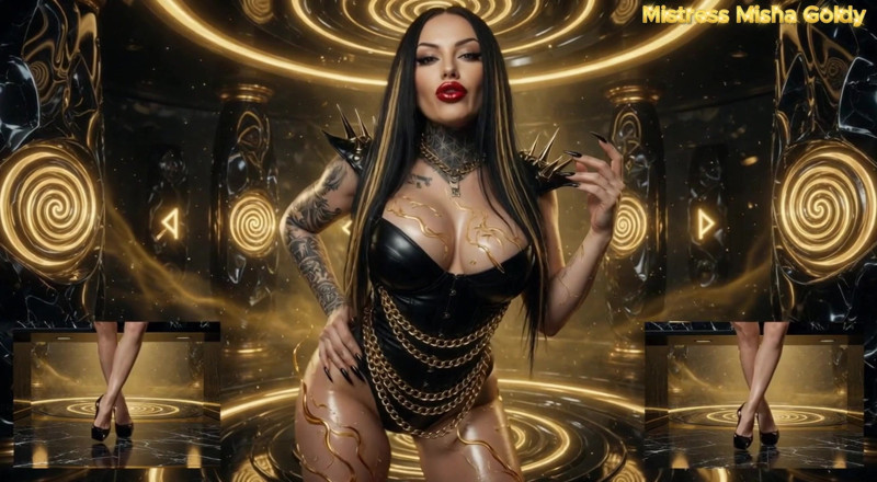 Goddess Misha Goldy: Fuga de cerebros en la cartera