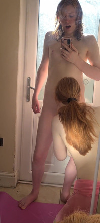 Suckin' off My Trans Hottie Redhead GF
