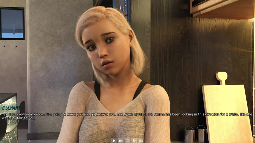 My Dorm 113 - (sfw) Emma's Reaction (3D Cartoon Porn)
