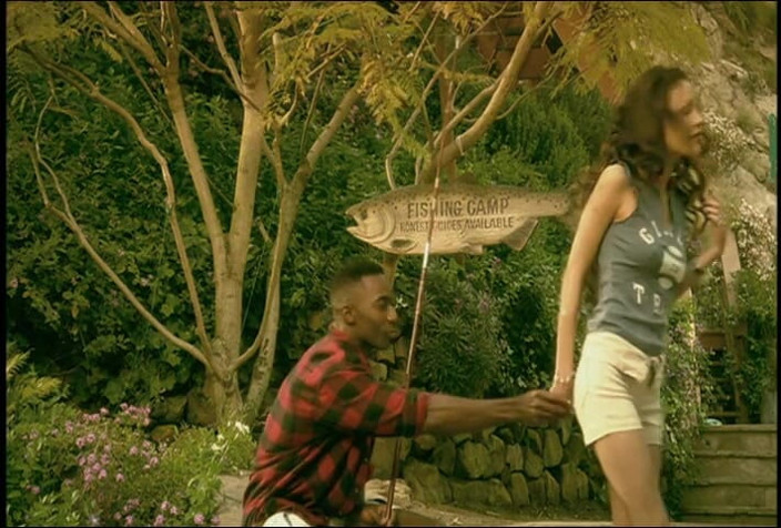 First Black Sexperience: Athletic brunette engages in a rough interracial sex outdoors