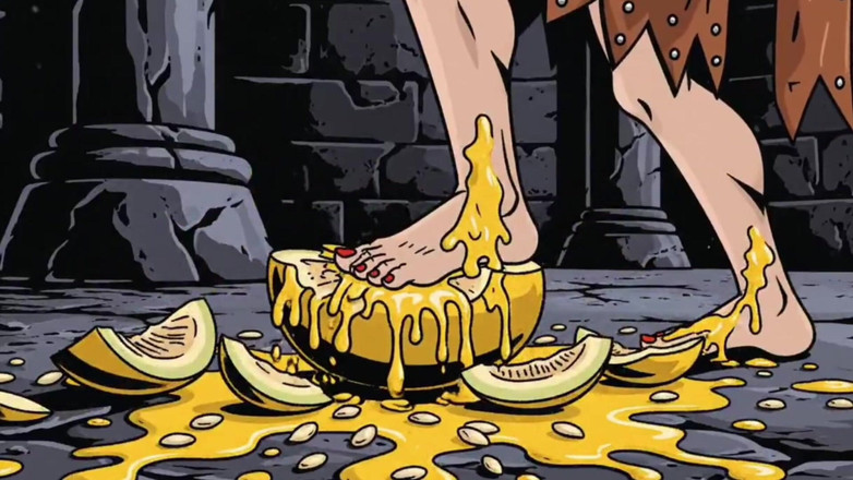 Octopussy Lovers Club: Exclusivo! Asmr Food Fetish Crash Compilação Cartoon. Desenho animado de...