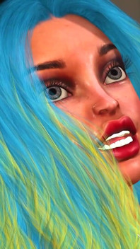 Sex s androidem tvrdě šuká sexy ženu s velkými prsy ve sci-fi laboratoři