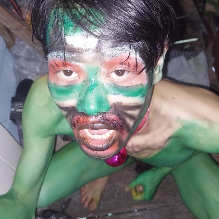 Clown likes to play with colors: Clown spielt gerne mit farben teil 2