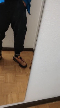 Dj Bro Pissing in Front of the Pc and Wet Pants VR the Mirror