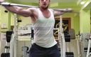 Michael Ragnar: 근육과 사정 91kg의 굴곡