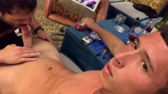 The-hook305: Str8 Twink mi ukazuje jeho velký Str8 latino dick