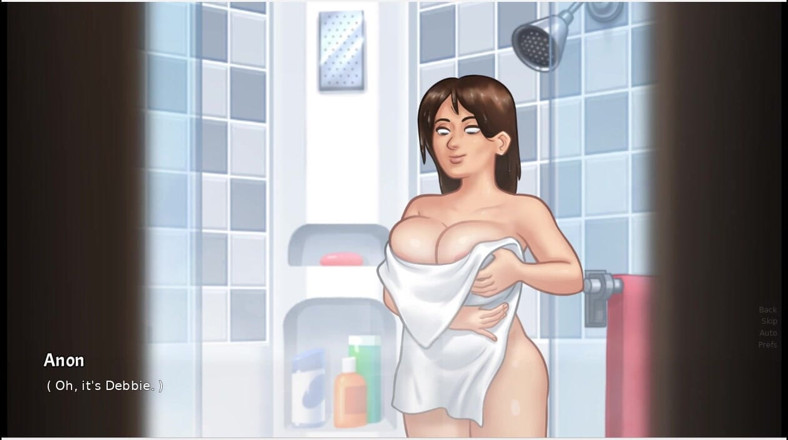 XXX Games Bunk: Літня сага - деббі душ і соски ковзають