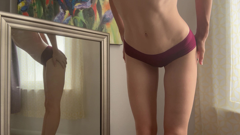 Ms_Emmy_Lynn: 试穿运输：11 条后卫内裤