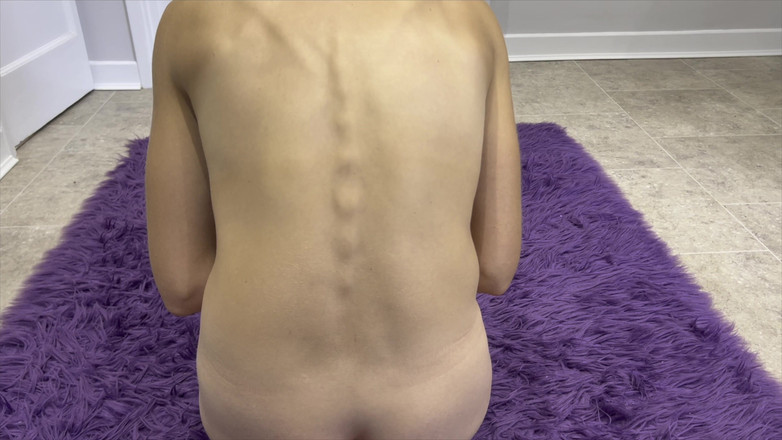 Wamgirlx: Yoga fetish tulang belakang - bagian 1