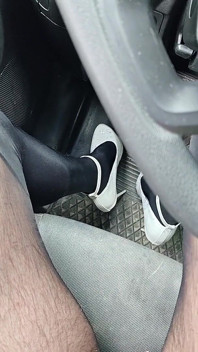 Défilé des bas à talons hauts