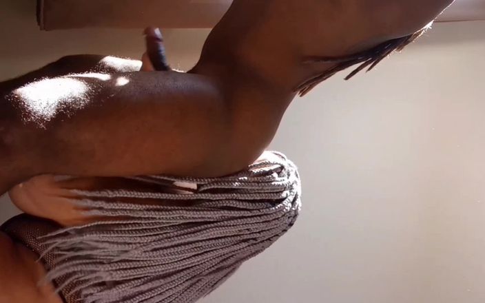 Nurseblack: BBW, fette mulattin, küsste sich beim zu liebhaber BBC