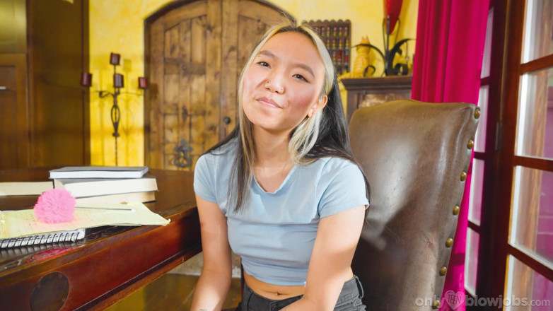 Only teen blowjobs: we Can Keep This a Secret Petite Asian Babe Sucks...