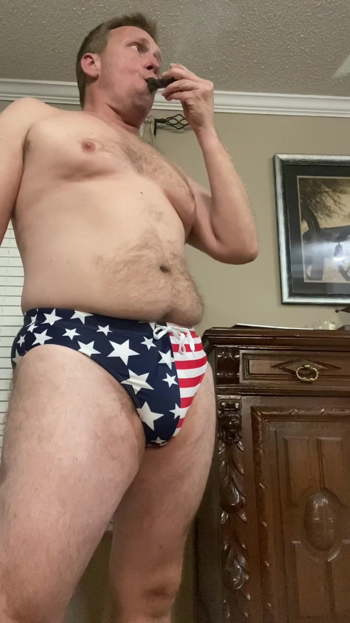RealBigDill: Aussie Slut Kaitlyn Loves Watching My Big American Country Boy...