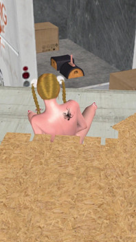 Śliczna blond dziewczyna masturbuje się butelką do wielu orgazmów 3D Cartoon Hentai