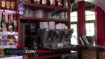 French girls at work: French busty teen sex with the boss (Lana Fever)