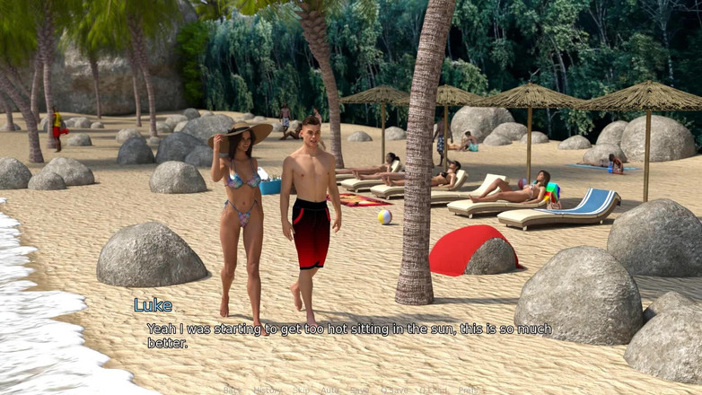 Dirty GamesXxX: 东方街区：男朋友在海滩上狠操他女朋友的继母 - 第32集