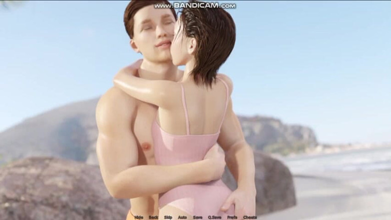 Divide XXX: ปัญหาหัวใจ - ลูกพี่ลูกน้องสาวสเตฟานี่วัย 18 น่ารักสุดๆ เงี่ยนที่ชายหาด