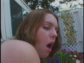 Outdoor Fucktivities: Lusty teen rides a big dick in the middle of...