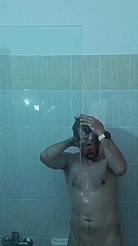Masturbating Alone in the Shower, Almost Caught Masturbatin