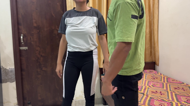 Hornycouple149: Stepsister Was Late for the Gym. Only Few Minutes Left...