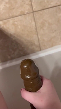 Uwielbiam ten ogromny dildo BBC 